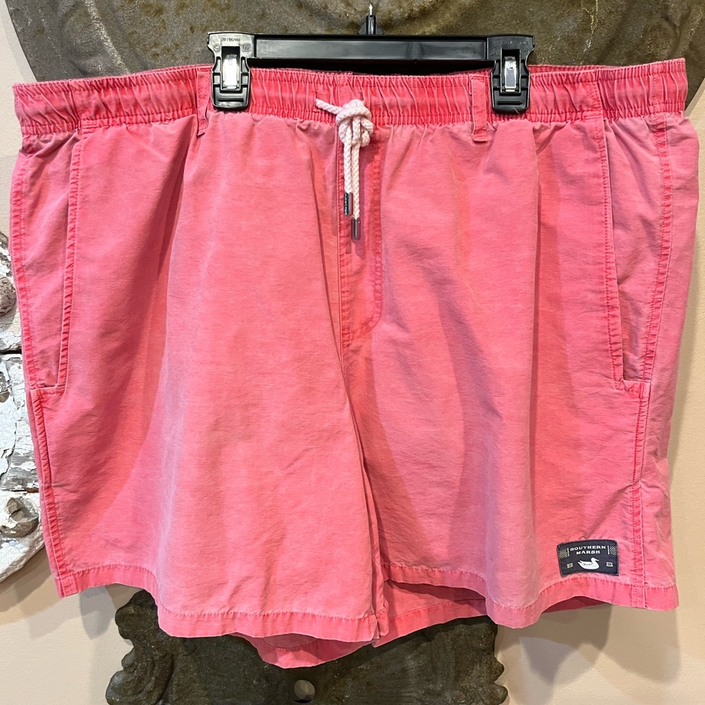 Southern Marsh Coral Swim Trunks